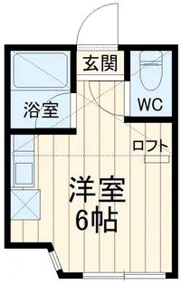 オアシス井土ヶ谷【2階】の間取り