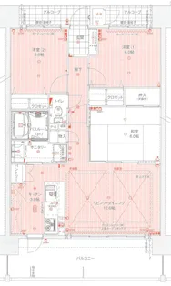 アルファステイツ上後藤【2階】の間取り