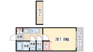 プロスペクト中之島【11階】の間取り