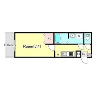 ジーメゾン綾瀬【3階】の間取り