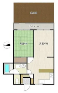キャニオンコープ第2千歳船橋【2階】の間取り