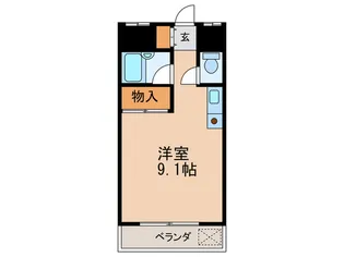 川内コ-ポ【2階】の間取り