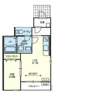 カーサ・グランデ【1階】の間取り