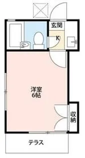 サンライズ京葉【1階】の間取り
