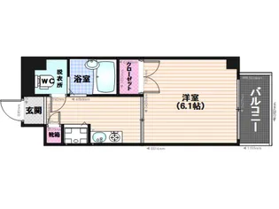 ケイアンドエス高宮【5階】の間取り