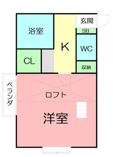 カールヘルム【1階】の間取り