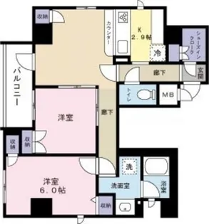 シティオ コモド【3階】の間取り