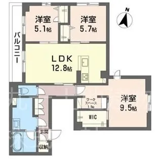 タカダヤテラス【2階】の間取り