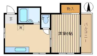 キンダイマンション【2階】の間取り
