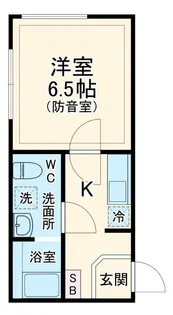 ラシクラス南行徳【3階】の間取り