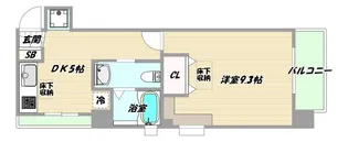 大阪府大阪市淀川区木川東4【マンション】の間取り