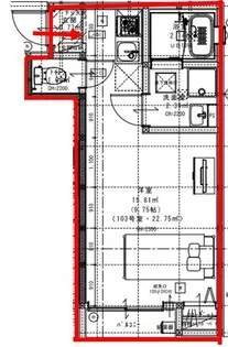 FLAT WHITE【1階】の間取り