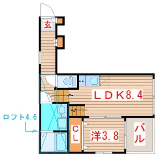 sucre fresco【1階】の間取り