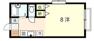山口光ハイツ【2階】の間取り