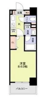 タウンライフ本山【2階】の間取り