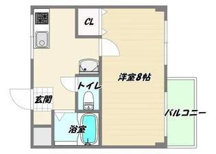 大阪府大阪市東淀川区下新庄6【マンション】の間取り