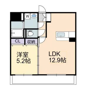 【新築】(仮)本永マンション【2階】の間取り
