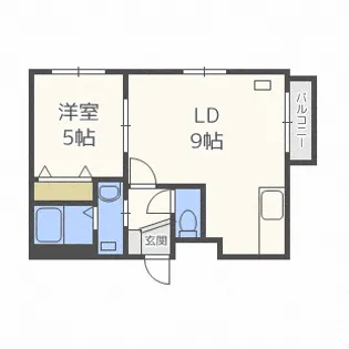 RS4-5【3階】の間取り