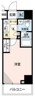 東京都品川区西中延1【マンション】の間取り
