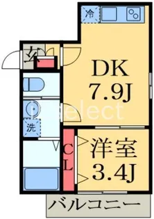 ルカリオSOGA【2階】の間取り