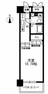 東京都台東区台東4【マンション】の間取り