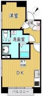 東京都中央区佃2【マンション】の間取り