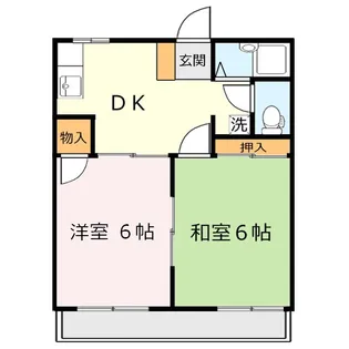 アネックス関沢A棟【1階】の間取り