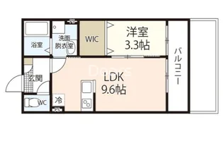 ノアールテラス清輝本町【3階】の間取り