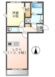 カメリア【3階】の間取り