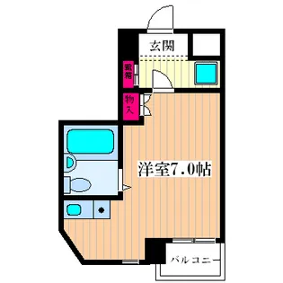 アミューゼ21【2階】の間取り