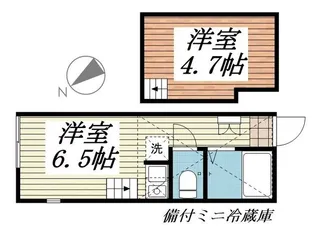 G.Aヒルズ小田2丁目 A棟【1階】の間取り
