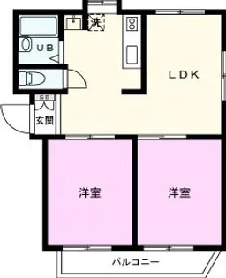 REZET戸田公園【1階】の間取り