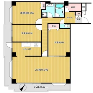 タック練馬北町【2階】の間取り