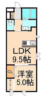 ラヴィエント綾瀬【3階】の間取り