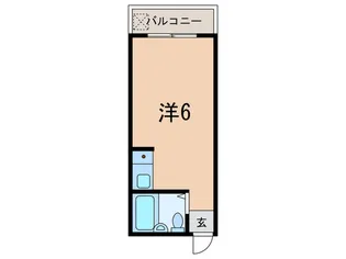 シャトーすずらんII【3階】の間取り
