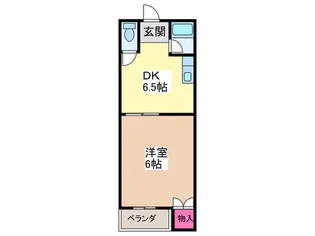 ガ-デンコ-ト平野南【5階】の間取り