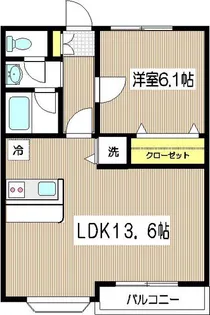 プレミール【1階】の間取り