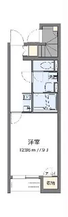 クレイノ本町【1階】の間取り