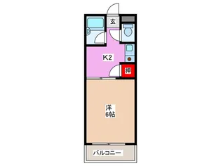 モリビル京橋【7階】の間取り