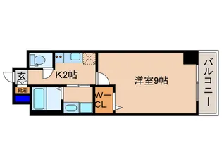 infinity香里北【4階】の間取り