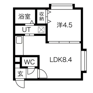 プラリバージュ4・8【2階】の間取り