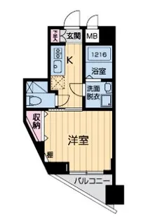 グラマシー京都【2階】の間取り