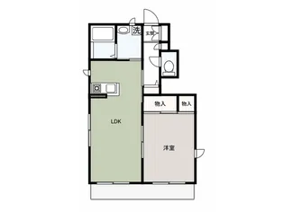 メゾンブランシュ【1階】の間取り