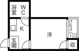 ドリーム21【5階】の間取り