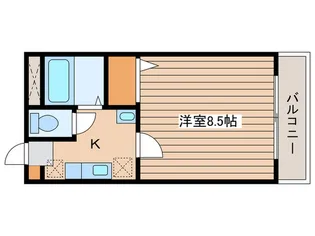 ハイネス柏木【2階】の間取り