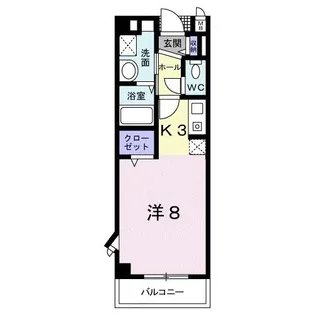 シールド青葉【3階】の間取り