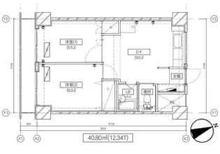 中銀京橋マンシオン【3階】の間取り
