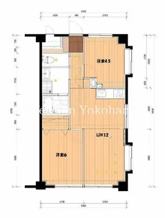 ハピネス飯田6号館【3階】の間取り