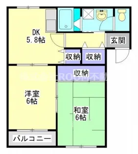 Nフィールド【2階】の間取り