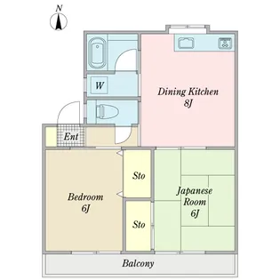 ランドフィールドM-I【1階】の間取り